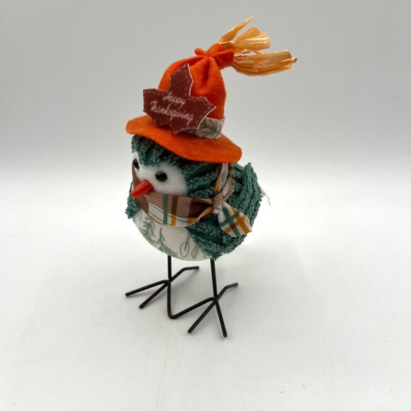 Dollar General Fall Happy Thanksgiving Bird Hat Scarf Cozy Autumn - Picture 1 of 5